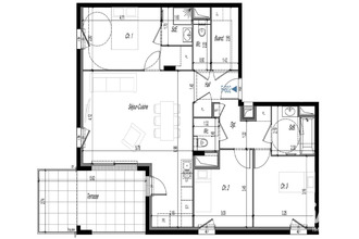  appartement clermt-ferrand 63100