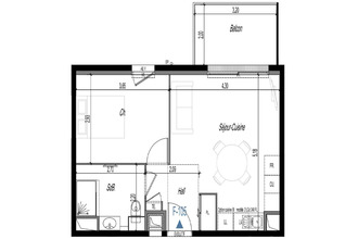  appartement clermt-ferrand 63100