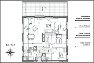  appartement clermt-ferrand 63100