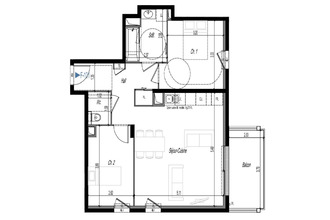  appartement clermt-ferrand 63100