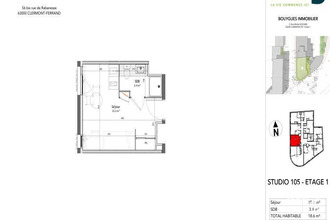  appartement clermt-ferrand 63100