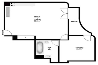  appartement clichy 92110