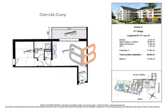  appartement coin-les-cuvry 57420