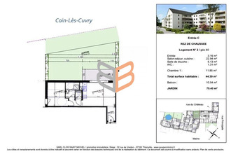  appartement coin-les-cuvry 57420
