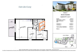  appartement coin-les-cuvry 57420