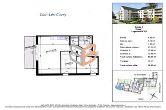  appartement coin-les-cuvry 57420