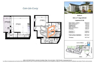  appartement coin-les-cuvry 57420