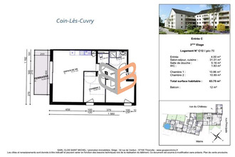  appartement coin-les-cuvry 57420