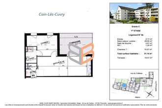  appartement coin-les-cuvry 57420