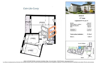  appartement coin-les-cuvry 57420