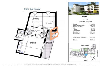  appartement coin-les-cuvry 57420