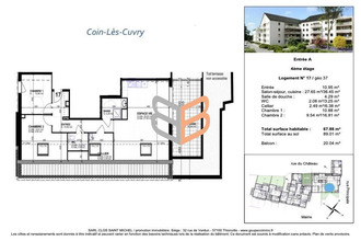  appartement coin-les-cuvry 57420