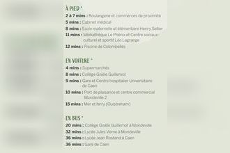  appartement colombelles 14460