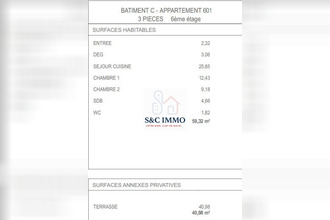  appartement colombes 92700