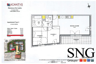  appartement combs-la-ville 77380