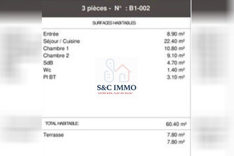  appartement coupvray 77700