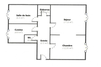  appartement courbevoie 92400