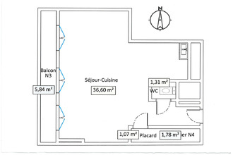  appartement courbevoie 92400
