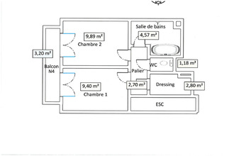  appartement courbevoie 92400