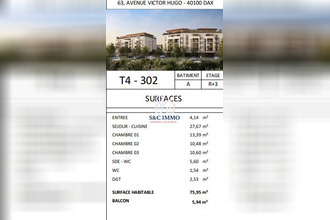  appartement dax 40100