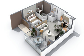  appartement domene 38420