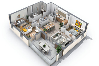  appartement domene 38420