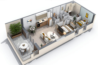  appartement domene 38420