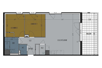  appartement domene 38420