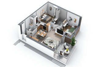  appartement domene 38420