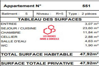  appartement drancy 93700