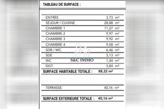  appartement dugny 93440