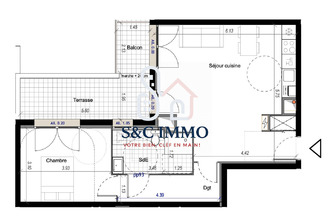  appartement eaubonne 95600