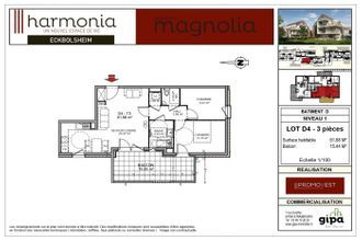  appartement eckbolsheim 67201