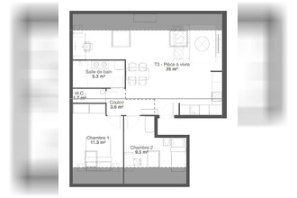  appartement entrange 57330