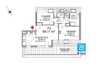  appartement ernolsheim-bruche 67120