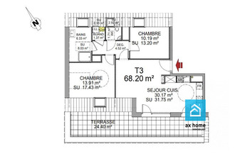  appartement ernolsheim-bruche 67120