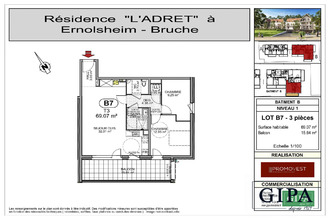  appartement ernolsheim-bruche 67120