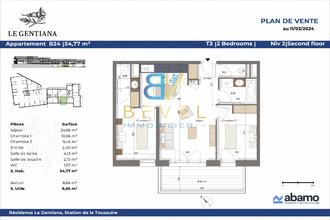  appartement fontcouverte-la-toussuire 73300