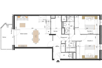  appartement fontcouverte-la-toussuire 73300