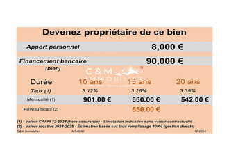  appartement fourneaux 73500