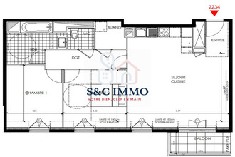  appartement gagny 93220
