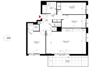  appartement genas 69740