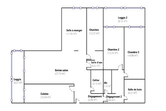  appartement gennevilliers 92230
