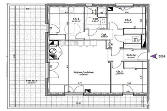  appartement goncelin 38570