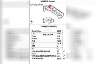  appartement gonesse 95500