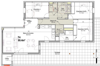  appartement grezieu-la-varenne 69290
