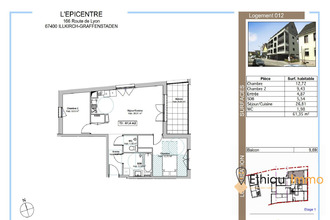  appartement illkirch-graffenstaden 67400