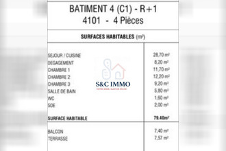  appartement jouy-le-moutier 95280