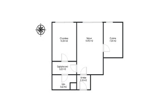  appartement la-rochelle 17000