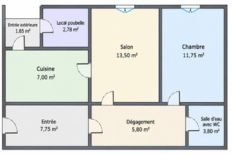  appartement la-rochelle 17000